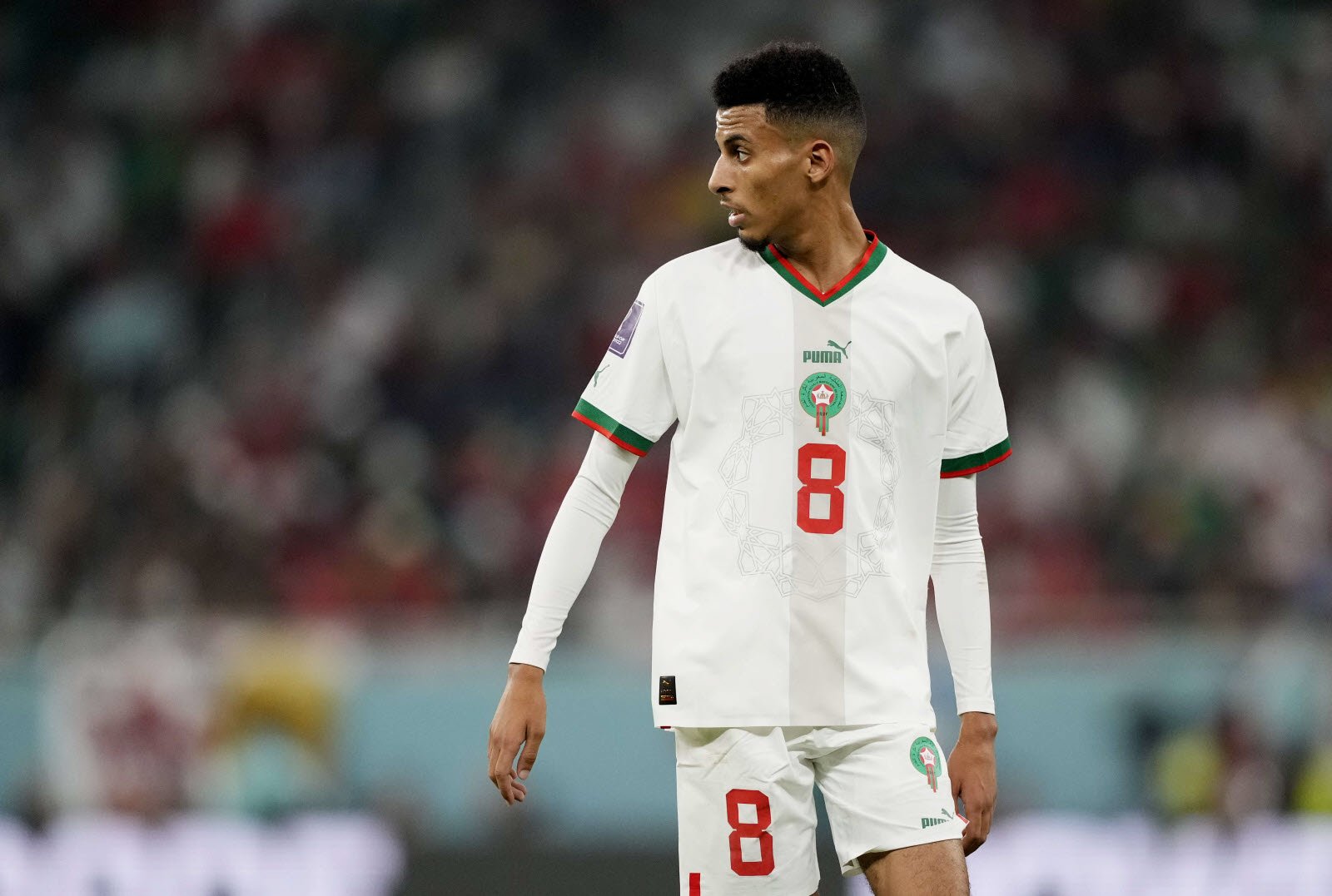 azzedine ounahi a demarre les cinq matches du maroc en tant que titulaire devant indiscutable dans l entrejeu photo sipa dave shopland 1670880581