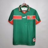 Morocco 1998 Home green Jersey world cup 1 Morocco 1998 Home green Jersey world cup