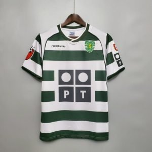 Sporting Lisboa Home retro jersey 2002/2003