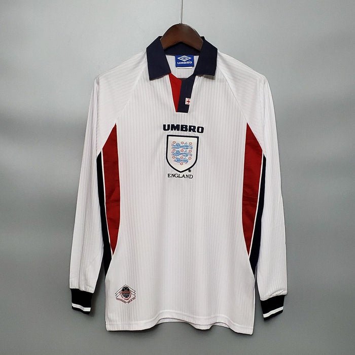 England home jersey longsleeves world cup 1998 England home jersey longsleeves world cup 1998