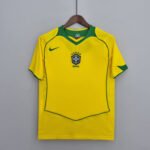 Brazil Home retro jersey world cup 2002