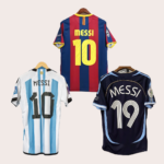 Messi retro jerseys collection (3 jerseys)