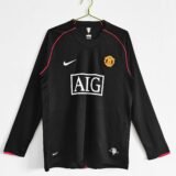 Manchetser united away retro jersey longsleeves 2007-2008 1 dbad738e