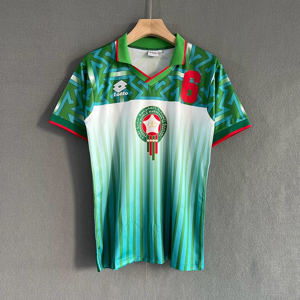 Morocco 1994 National team retro Home jersey Morocco 1994 National team retro Home jersey
