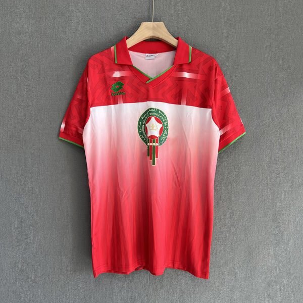 9420f04b-600x600 Morocco 1994 National team retro away jersey