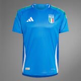Italy 2024 Home Authentic Jersey Blue IN0658 HM30