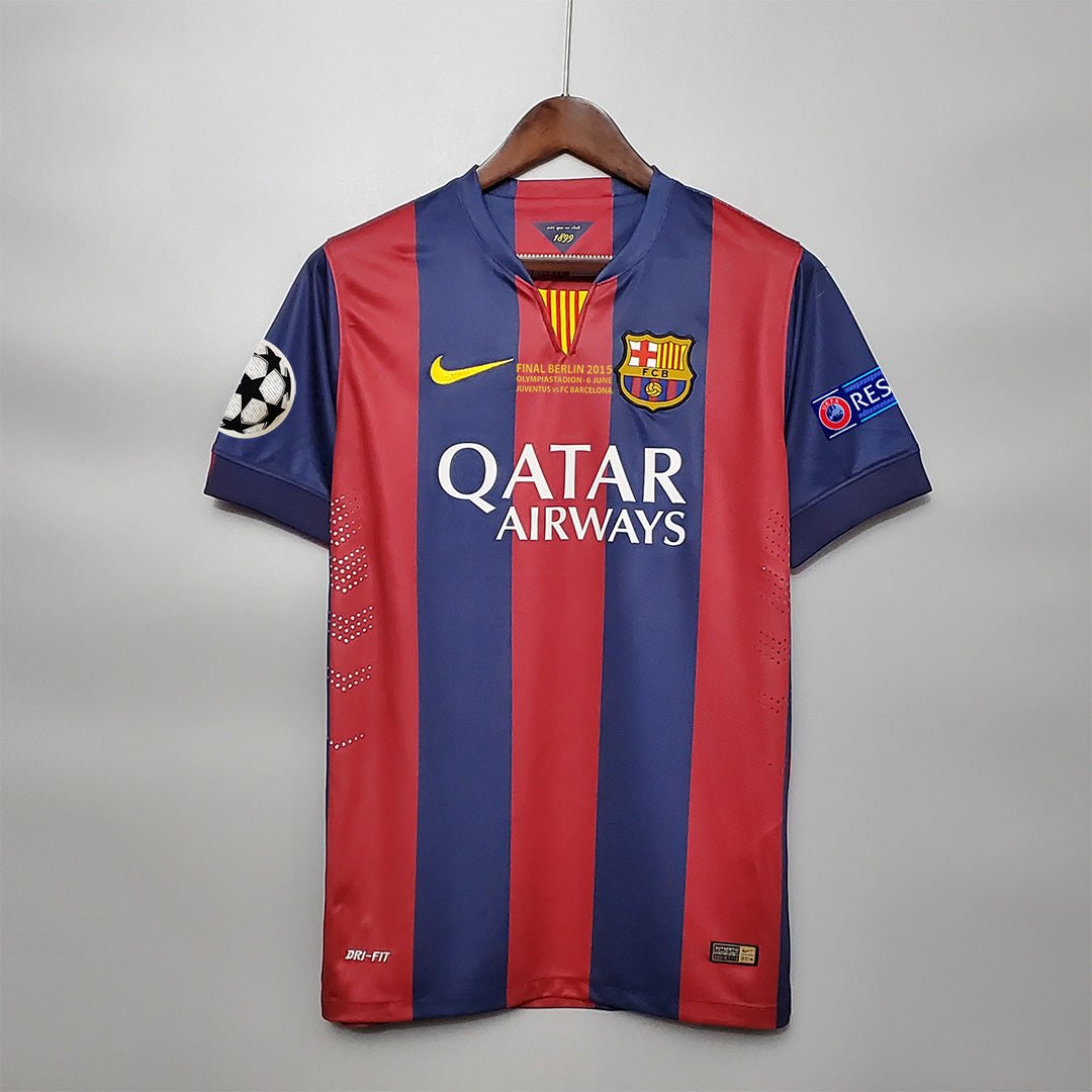68fde9cc Barcelona home retro jersey 2014-2015