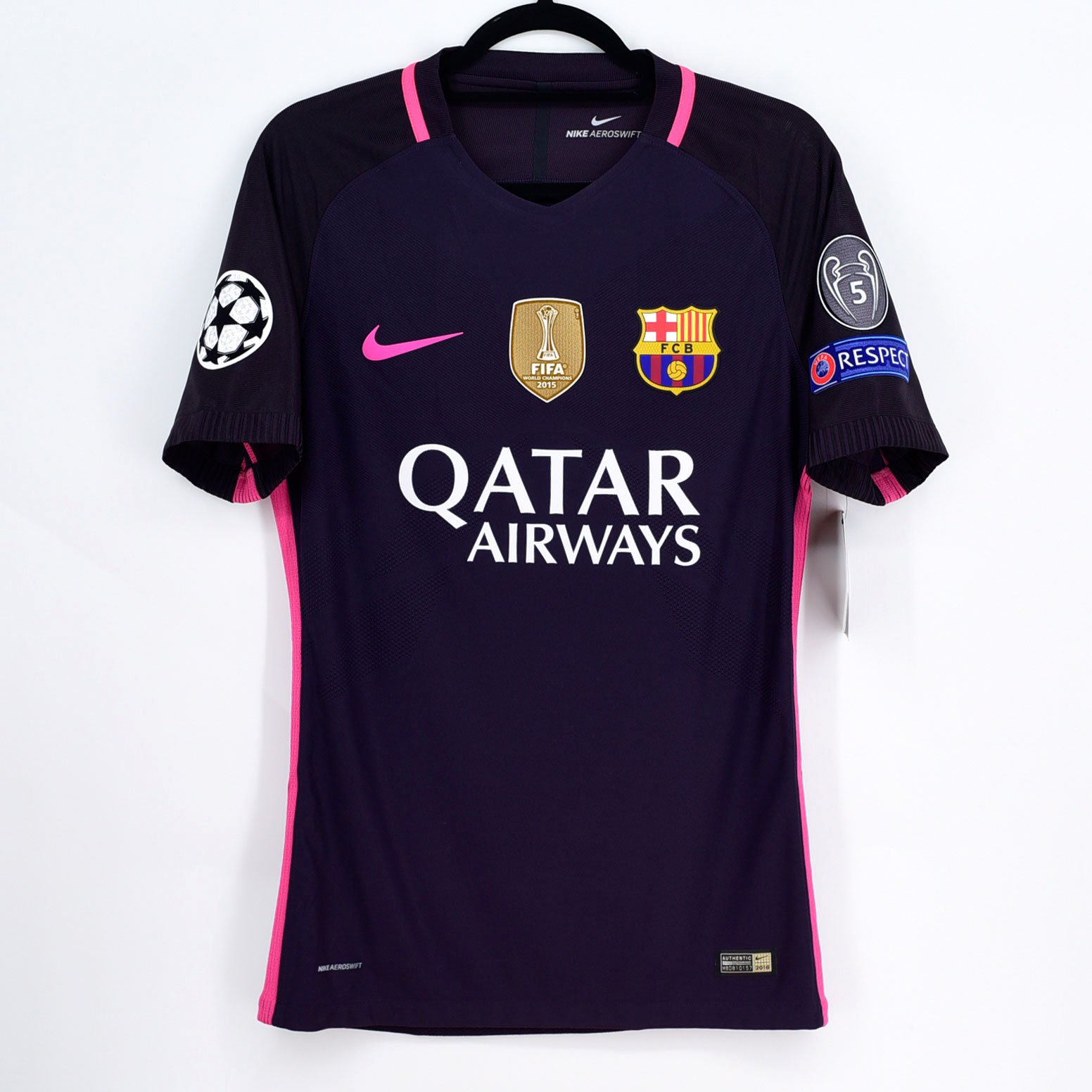 DSC2439 Barcelona away retro jersey 2016-2017