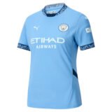 Manchester City jersey home season 2024-2025 (version player) 1 Manchester City jersey home season 2024-2025 (version player)
