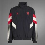Track top Manchester United Originals - Black & Red 2025 1 Track top Manchester United Originals - Black & Red 2025