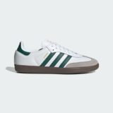 Adidas Samba OG Shoes white & Green lines 1 Adidas Samba OG Shoes white & Green lines