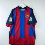 Barca home retro jersey 2003-2004 1 Barca home retro jersey 2003-2004