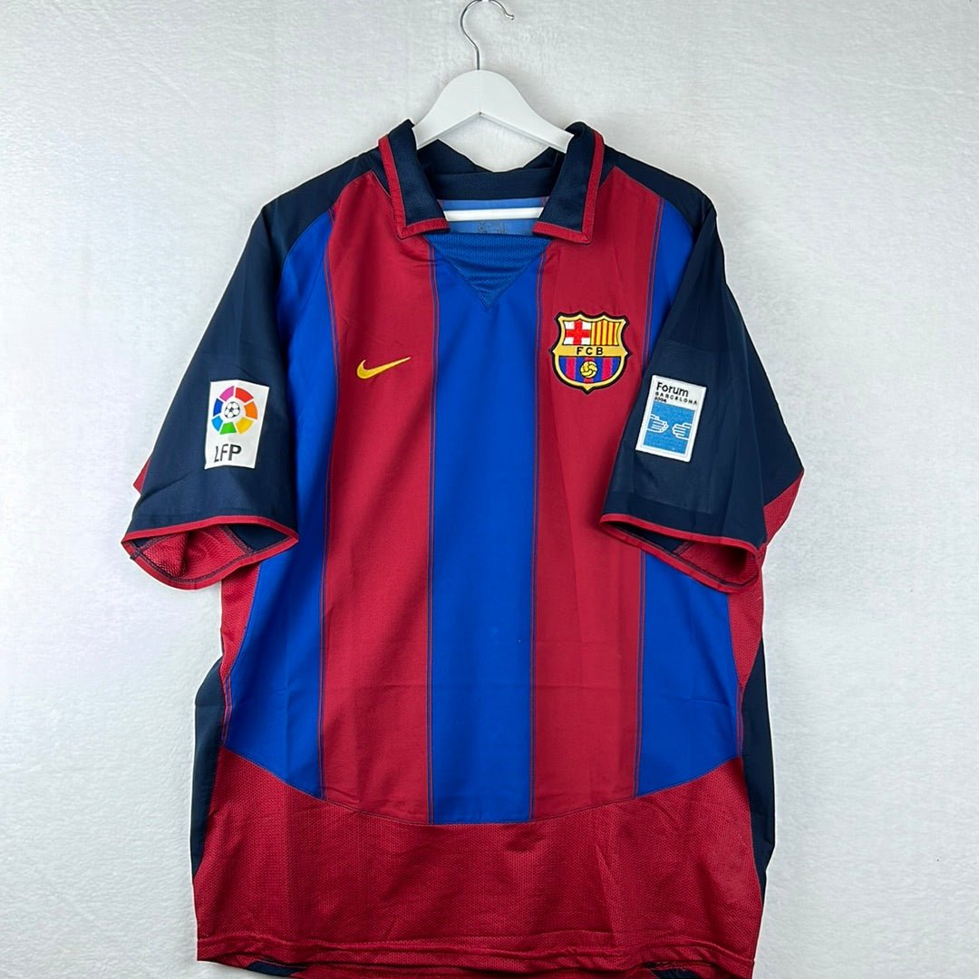 Barca home retro jersey 2003-2004 Barca home retro jersey 2003-2004