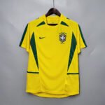 Brazil national home jersey 2002 world cup