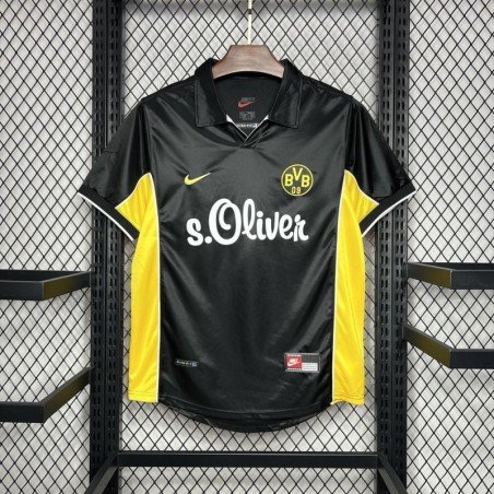 borussia-dortmund-retro-away-9899 Borussia Dortmund away retro jersey 1998-1999