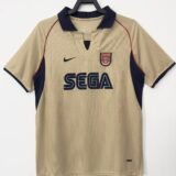 Arsenal away retro jersey 2001-2002 1 Arsenal away retro jersey 2001-2002