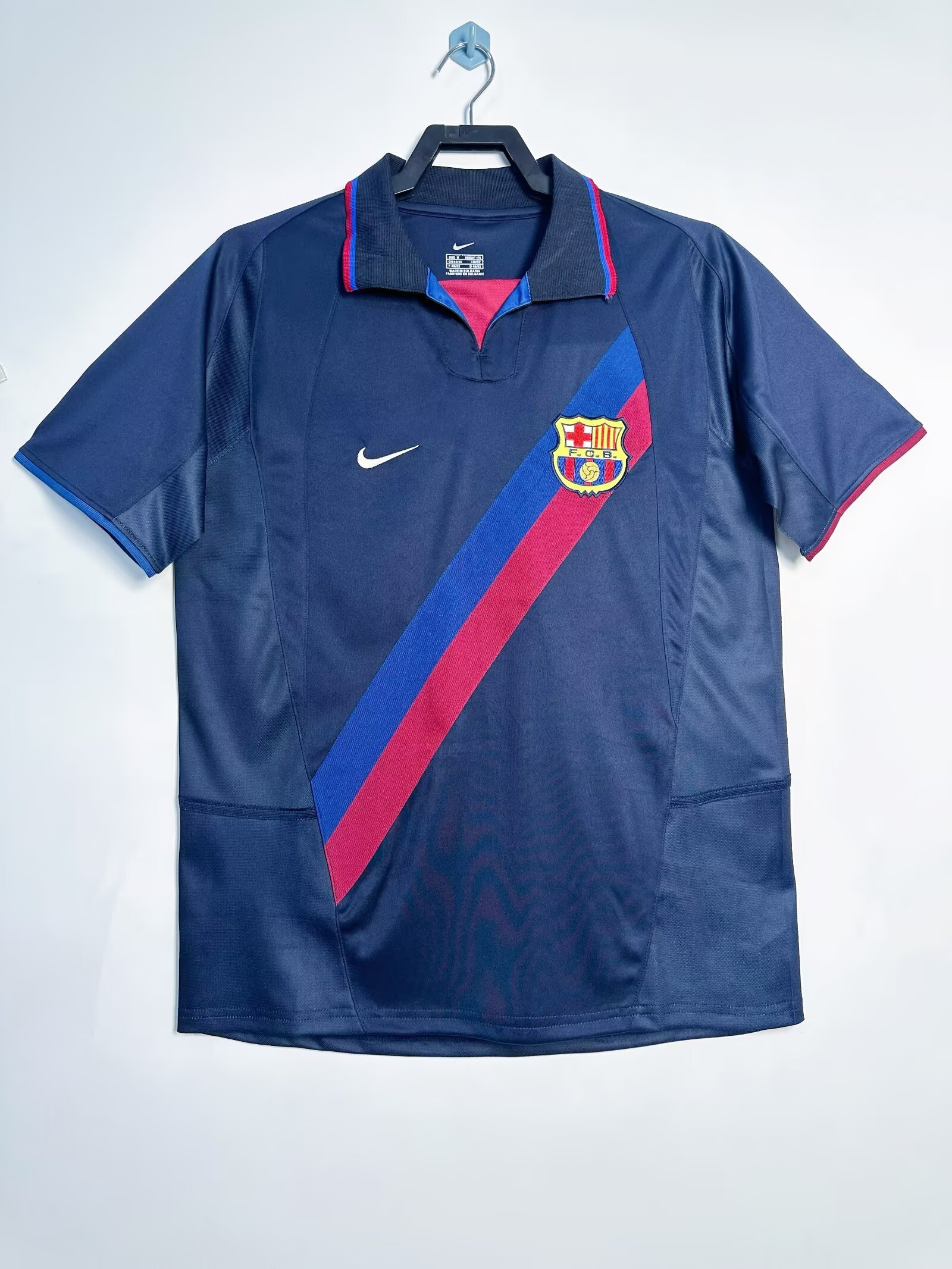 51b46050 Barca retro away jersey 2002-2003