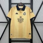Deportivo La Coruna Special Home Gold edition jersey 25th anniversay