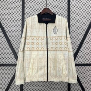 AC Milan x Pleasures Collab reversible two sides Jacket 2024