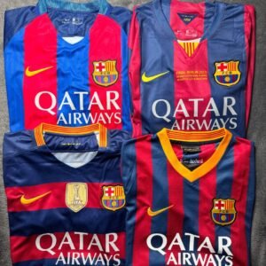 Neymar Barcelona retro jerseys collection (4 jerseys)