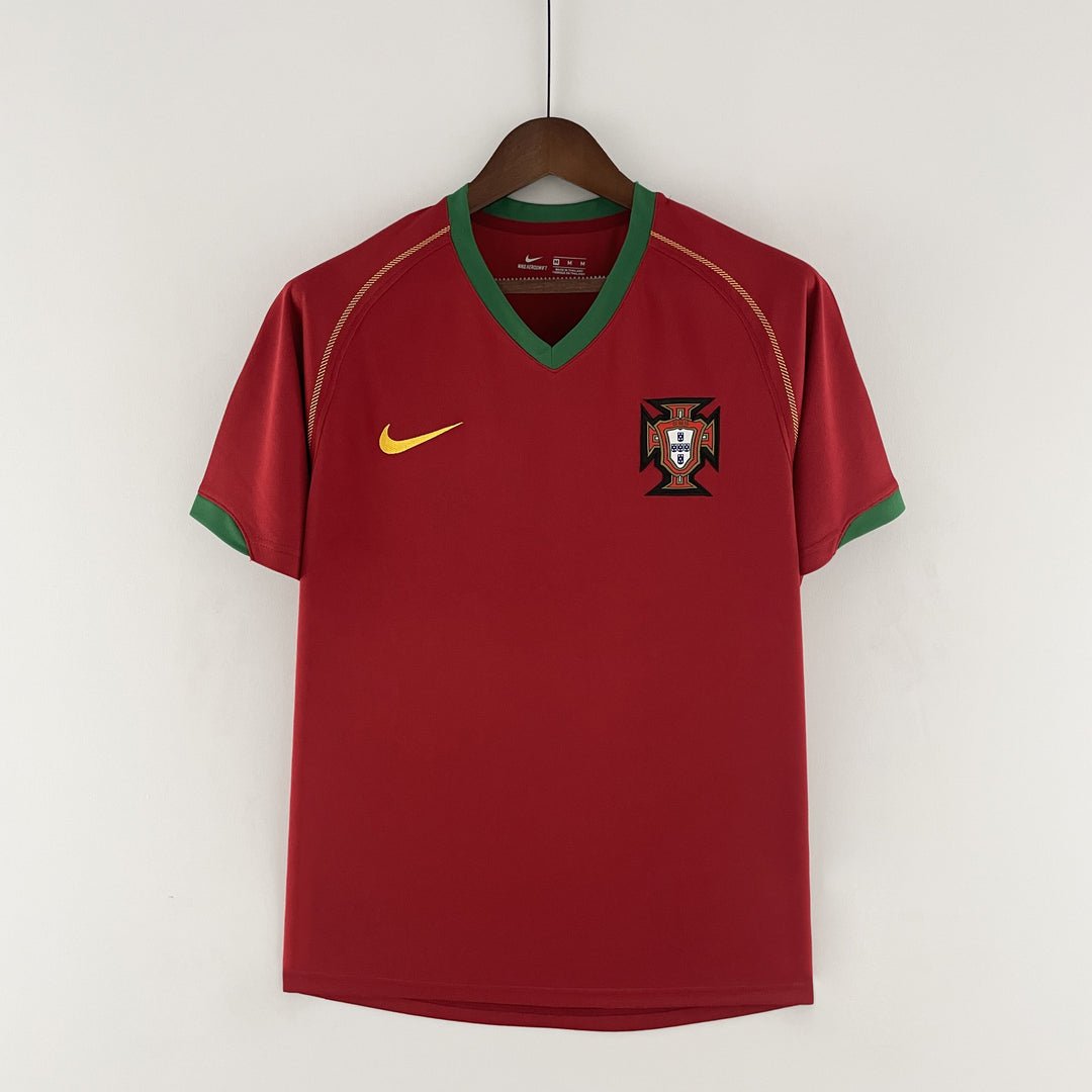 Portugal Home retro jersey 2006 World Cup Portugal Home retro jersey 2006 World Cup