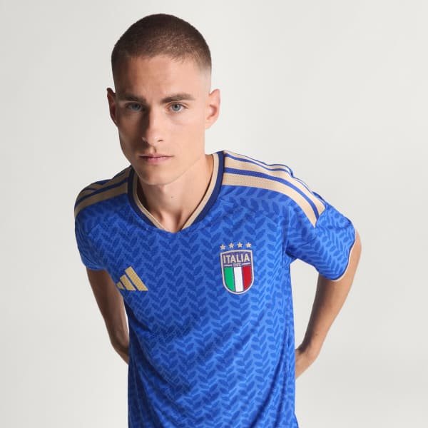 Italy_26_Home_Authentic_Jersey_Blue_JL6934_HM55 Italy 26 Home Authentic Jersey Blue JL6934 HM55