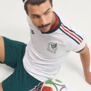 Mexico 26 Away Authentic Jersey White JY5539 HM11