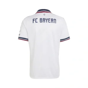 camiseta adidas fc bayern segunda equipacion authentic 2026 2027 white 6